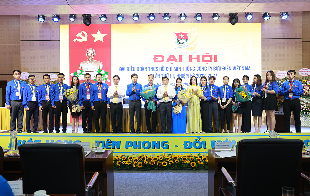 Đồng chí Lê Xuân Huy tái đắc cử chức vụ Bí thư Đoàn Thanh niên Tổng công ty Bưu điện Việt Nam khóa III, nhiệm kỳ 2022 - 2027