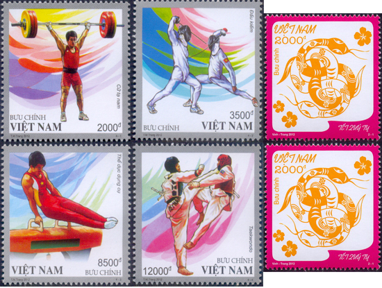 8 bộ tem bưu chính hết hạn cung ứng vào 30/6/2014