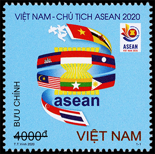 Giới thiệu bộ tem “Việt Nam chào mừng năm ASEAN 2020” 