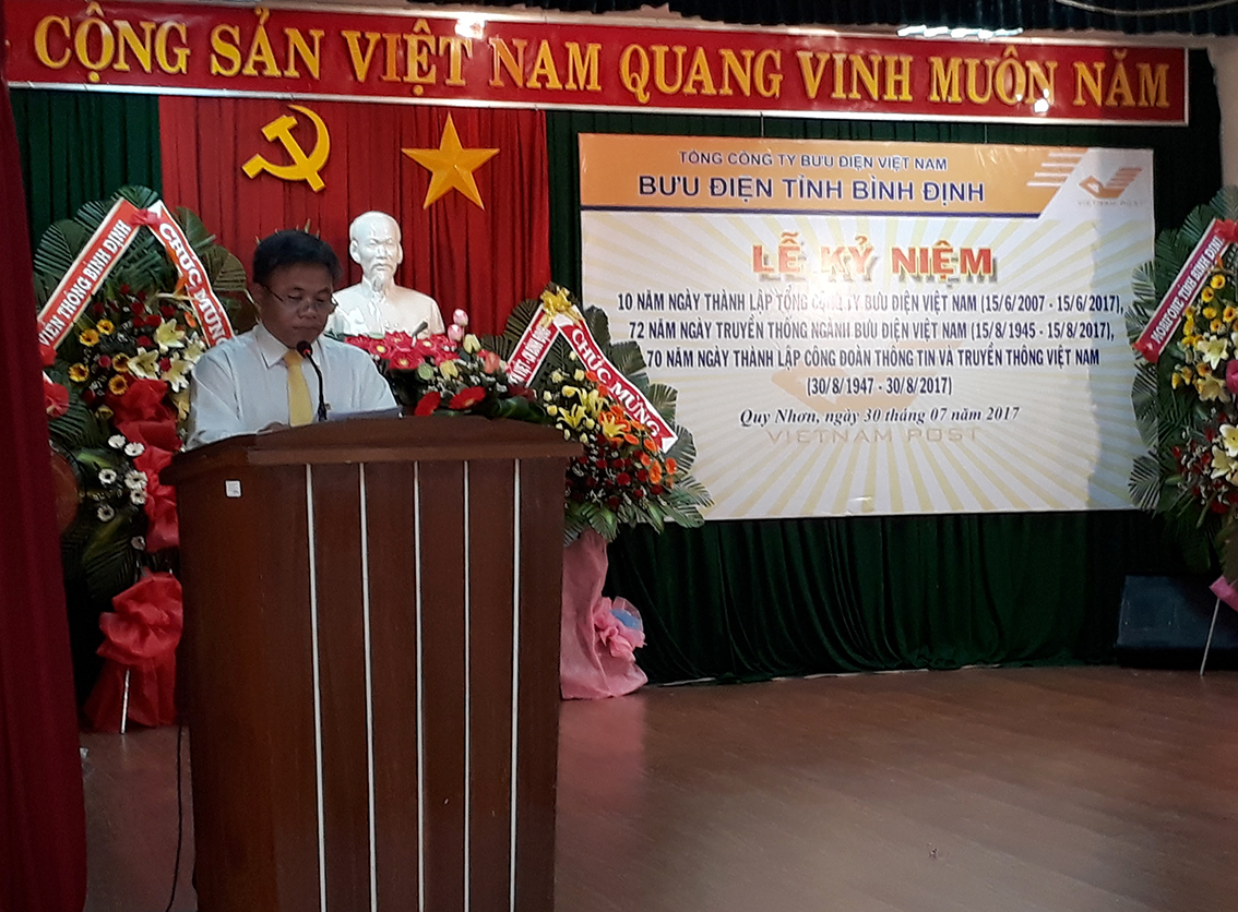 Bưu điện Bình Định tổ chức kỷ niệm ngày truyền thống Ngành
