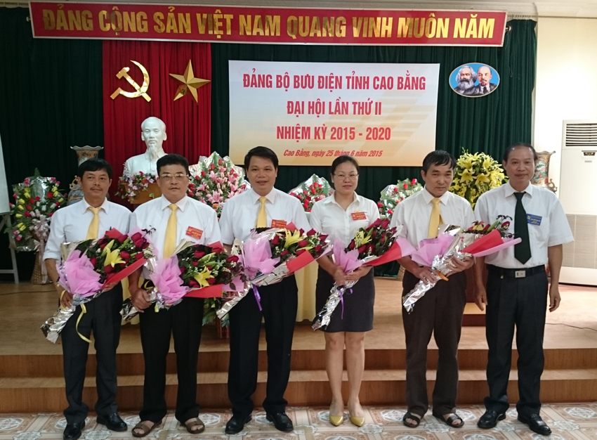 Đại hội Đảng bộ Bưu điện tỉnh Cao Bằng lần thứ II, nhiệm kỳ 2015-2020