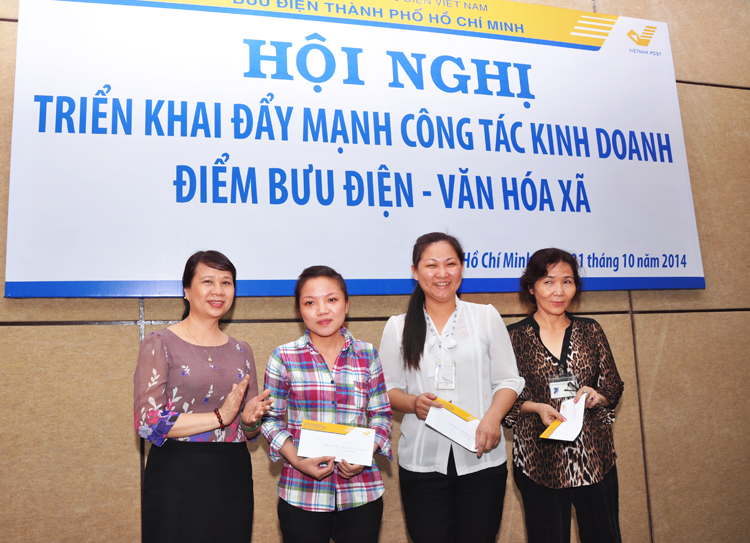 Bưu điện TP. Hồ Chí Minh đẩy mạnh kinh doanh tại các điểm Bưu điện - Văn hóa xã