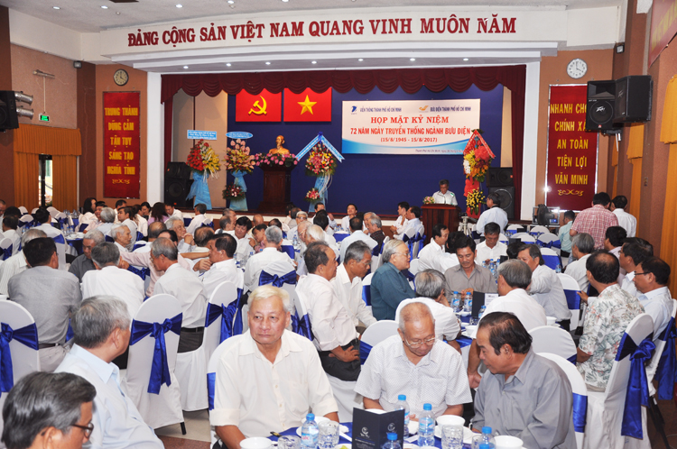 Gặp mặt cán bộ hưu trí Ngành Bưu điện tại TP. Hồ Chí Minh