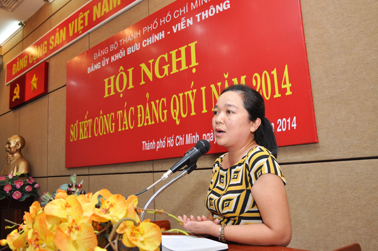 Đảng bộ Khối Bưu chính - Viễn thông TP. Hồ Chí Minh sơ kết công tác Đảng quý I năm 2014