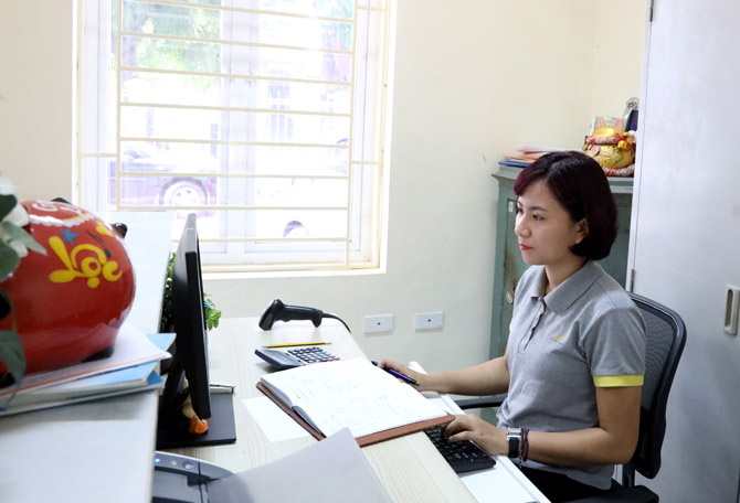 Điểm tựa của các Bưu điện Văn hóa xã ở Lập Thạch