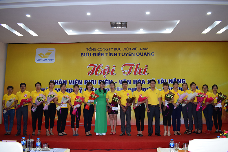 Bưu điện Tuyên Quang: Hội thi “Nhân viên Bưu điện - Văn hóa xã tài năng”