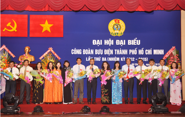 Đại hội đại biểu Công đoàn Bưu Điện TP. Hồ Chí Minh nhiệm kỳ 2012 – 2013