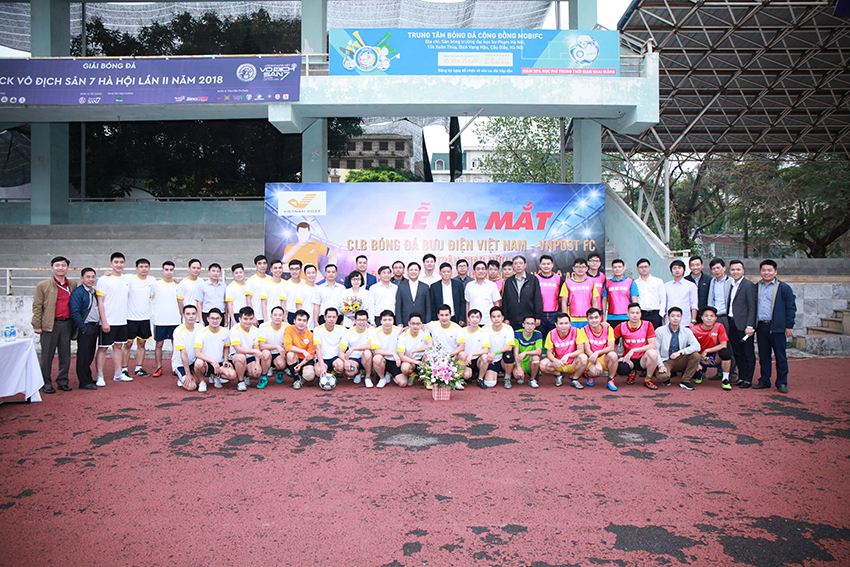 Ra mắt CLB bóng đá Bưu điện Việt Nam - VNPOST FC