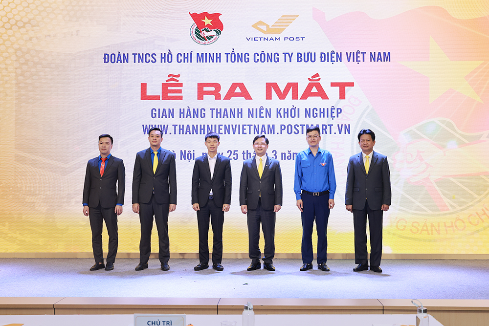 Đoàn TNCS Bưu điện Việt Nam ra mắt Gian hàng thanh niên khởi nghiệp trên sàn TMĐT thanhnienvietnam.postmart.vn 