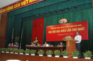 Đảng bộ Tổng Công ty Bưu chính Việt Nam nhiệm kỳ 2010 - 2015: 