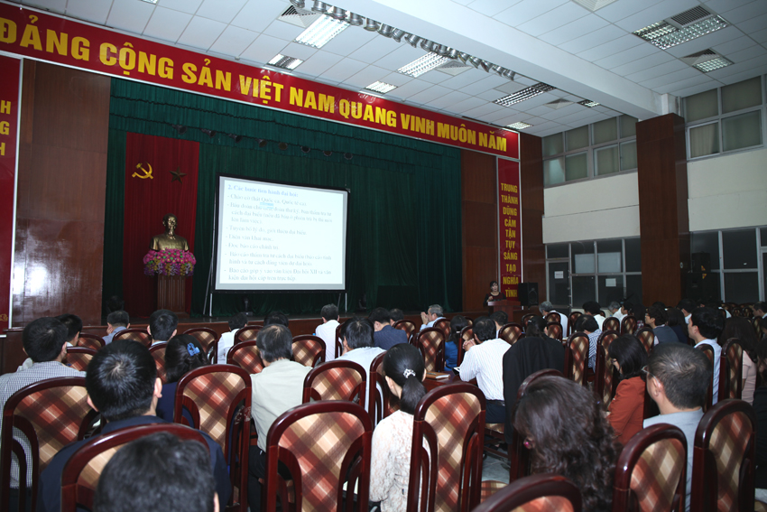 Đảng bộ Tổng công ty Bưu điện Việt Nam tổ chức Hội nghị tập huấn công tác tổ chức đại hội các cấp