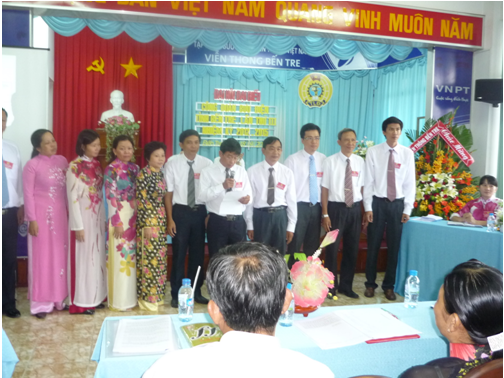 Công đoàn Bưu Điện tỉnh Bến Tre tổ chức Đại hội đại biểu nhiệm kỳ 2012-2015