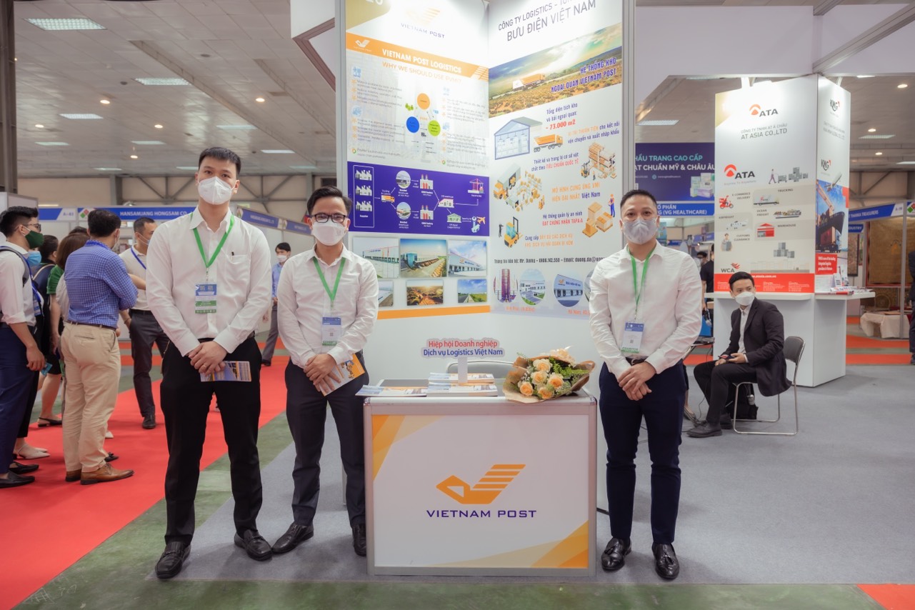 Ấn tượng gian hàng của Vietnam Post Logistics tại Vietnam Expo 2022