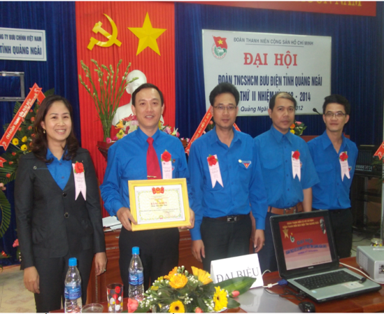 Đại hội đoàn TNCS Hồ Chí Minh Bưu điện tỉnh Quảng Ngãi  Nhiệm kỳ 2012 – 2014