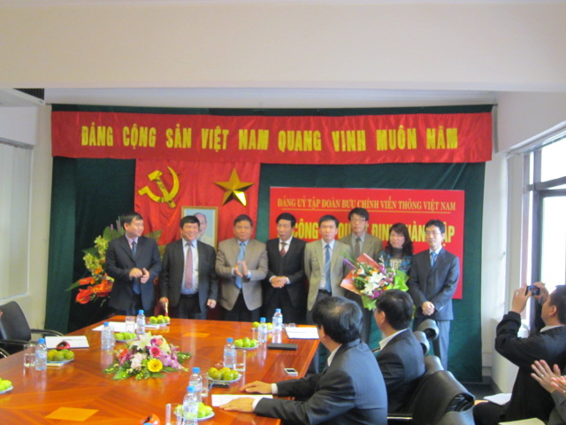 Thành lập Đảng bộ Công ty CP Công nghệ Công nghiệp Bưu chính Viễn thông