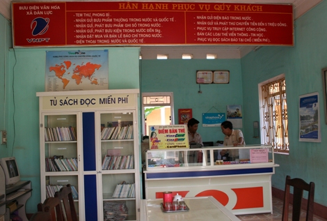 Tăng cường tổ chức phục vụ sách báo tại Điểm Bưu Điện – Văn hóa xã  