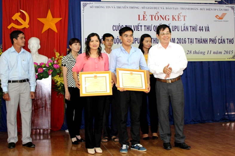 Phát động cuộc thi UPU lần thứ 45 năm 2016 tại thành phố Cần Thơ