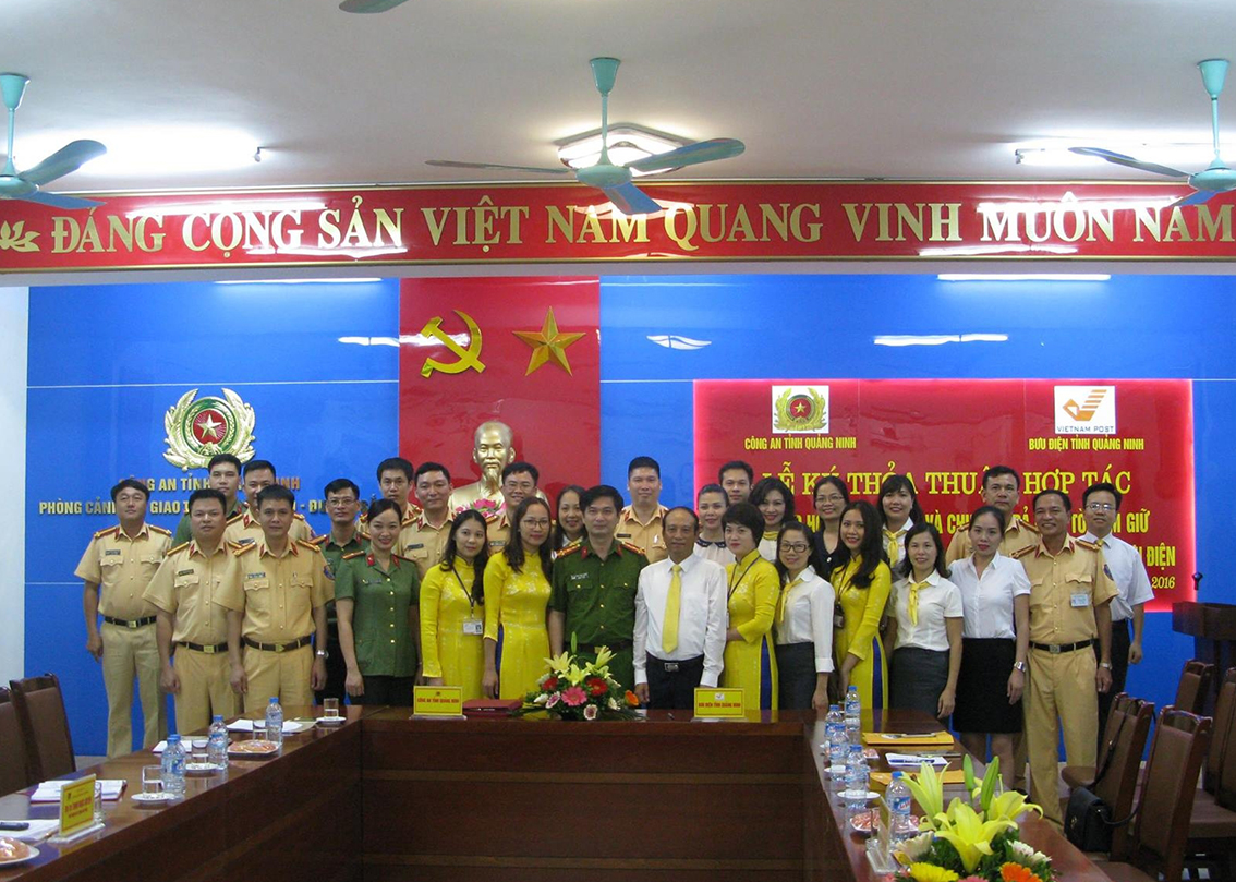Bưu điện tỉnh Quảng Ninh triển khai thu, nộp hộ phí phạt trong lĩnh vực giao thông đường bộ