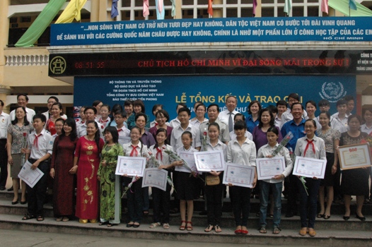 Trao giải viết thư quốc tế UPU lần thứ 41