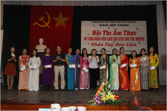 Bưu Điện Thái Nguyên chào mừng 82 năm ngày thành lập Hội phụ nữ Việt Nam