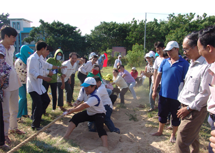 Công đoàn Bưu Điện tỉnh Ninh Thuận tổ chức  hoạt động giao lưu văn hóa, thể thao trong CBCNV 