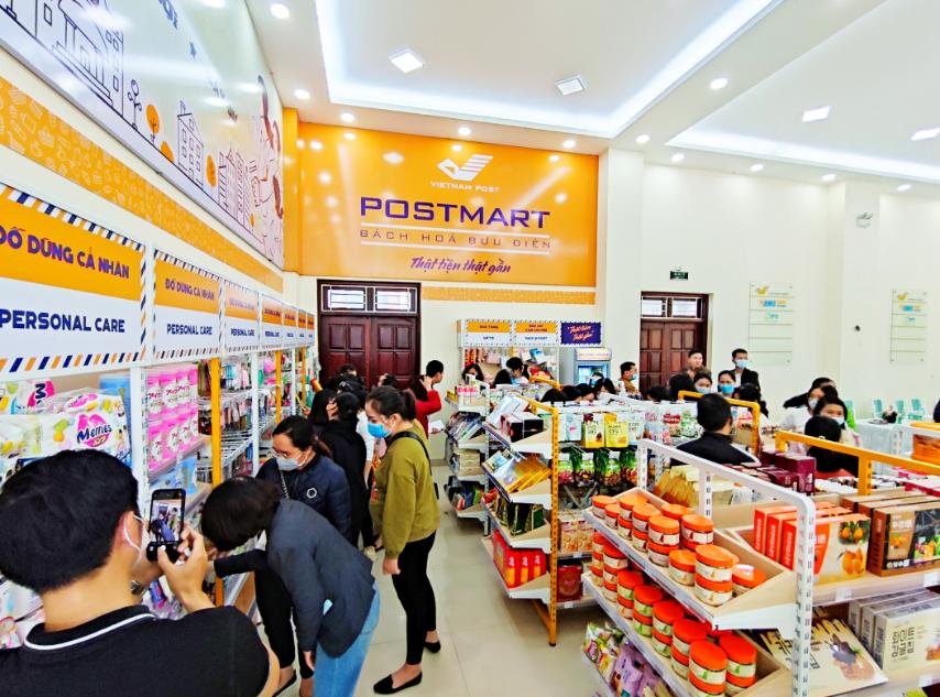 Bưu điện Việt Nam khai trương hai cửa hàng tiện lợi Postmart tại tỉnh Nam Định