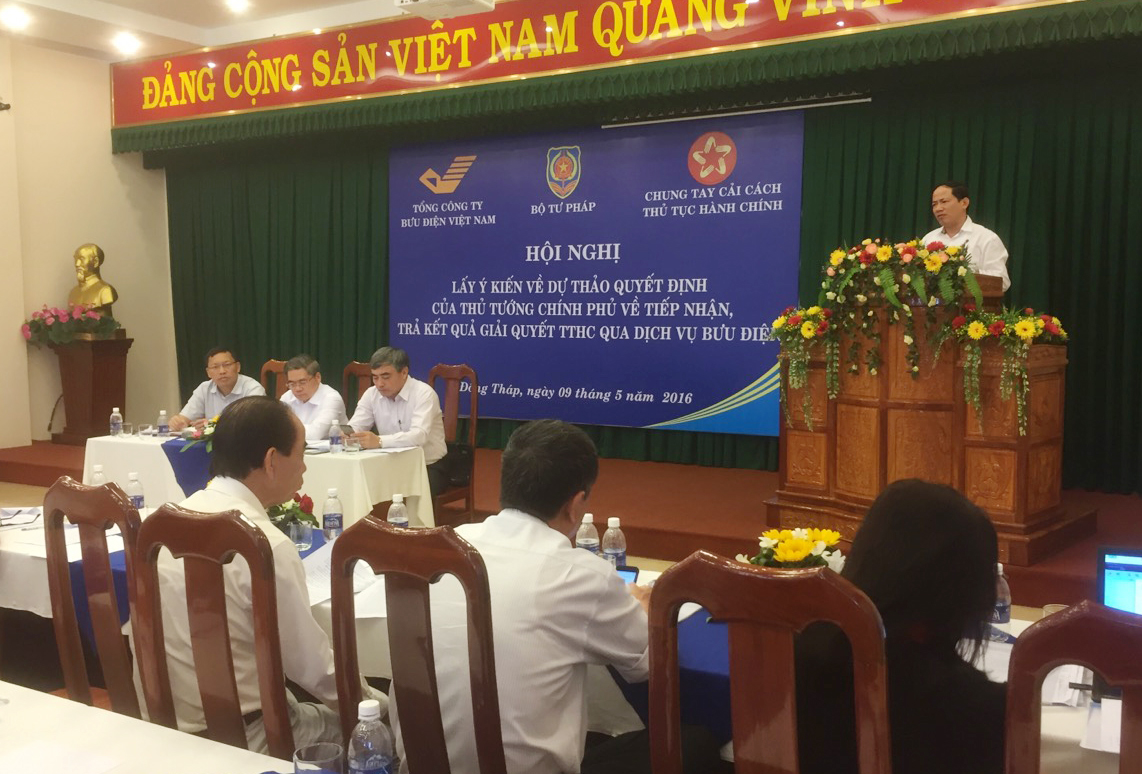 Tiếp nhận, trả kết quả giải quyết thủ tục hành chính qua dịch vụ Bưu điện
