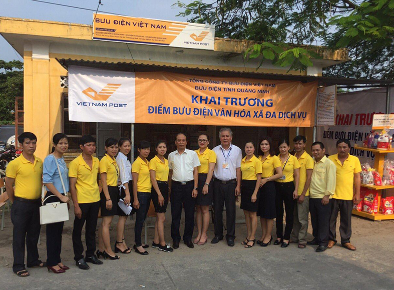 Bưu điện Quảng Ninh mở rộng triển khai các điểm BĐ-VHX đa dịch vụ