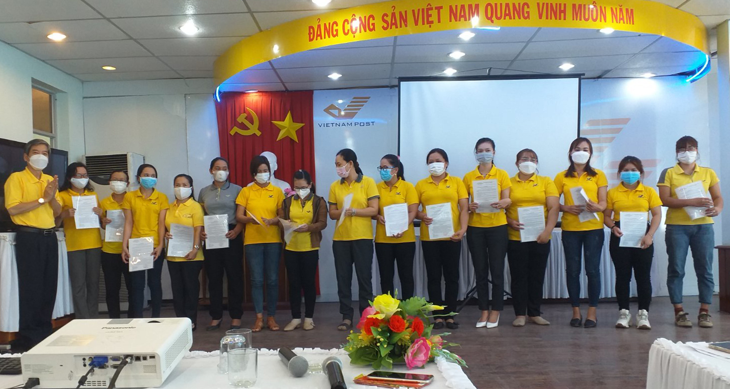 Bưu điện tỉnh Ninh Thuận tổ chức Hội nghị đánh giá Chất lượng phát năm 2021
