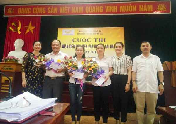 Quỳnh Lưu (Nghệ An): Sôi nổi hội thi nhân viên BĐVHX tài năng