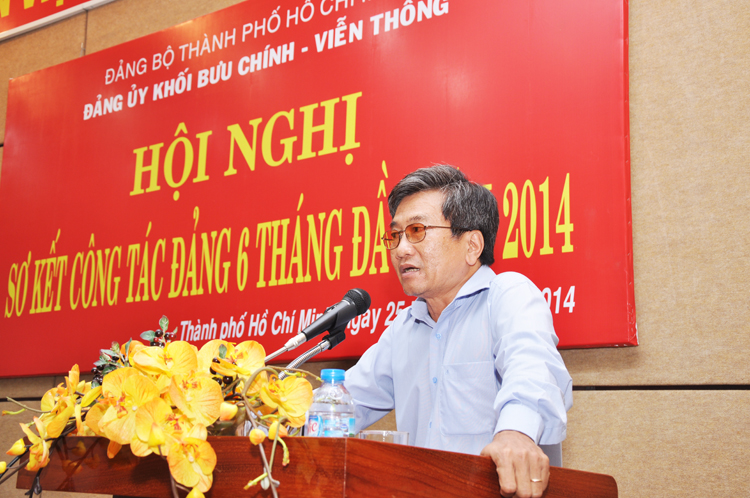 Đảng bộ Khối Bưu chính, Viễn thông TP. Hồ Chí Minh triển khai công tác 6 tháng cuối  năm 2014