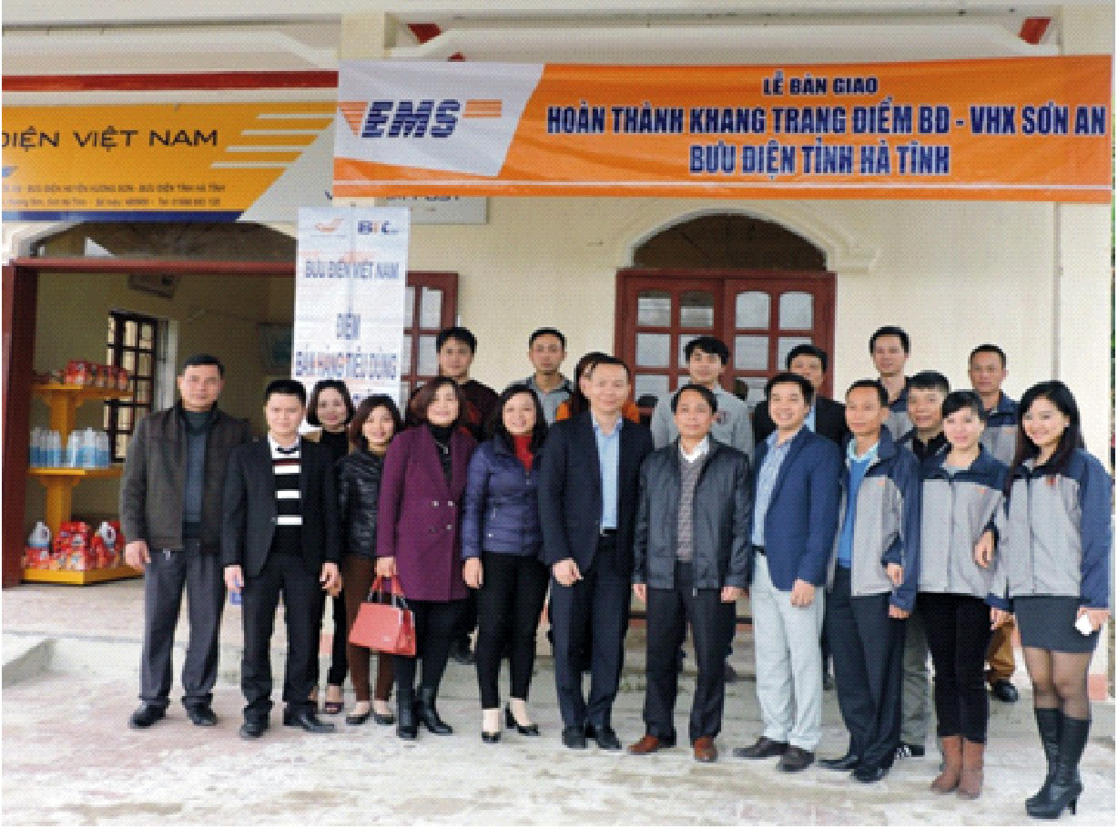 Khang trang các điểm Bưu điện - Văn hóa xã tại Hà Tĩnh 