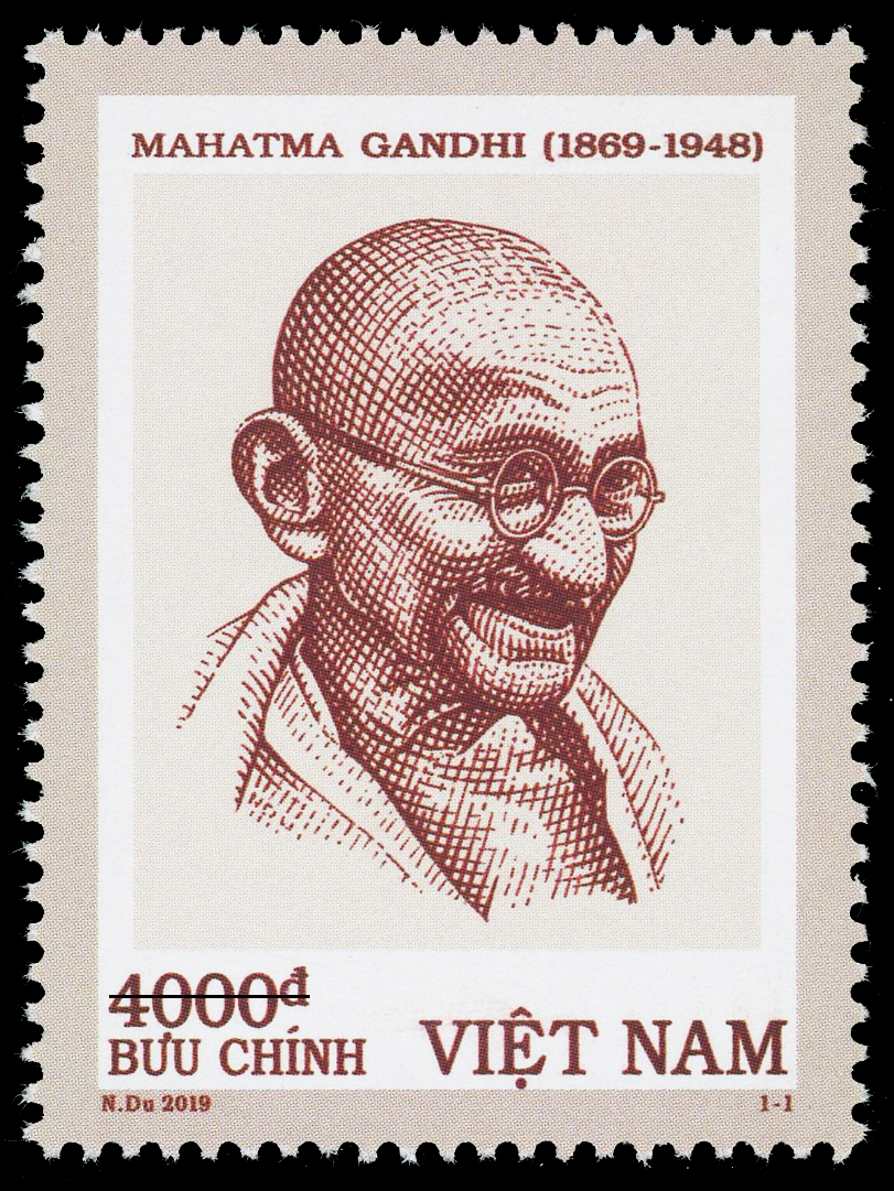 Giới thiệu bộ Tem “Kỷ niệm 150 năm sinh Mahatma Gandhi (1869-1948)”