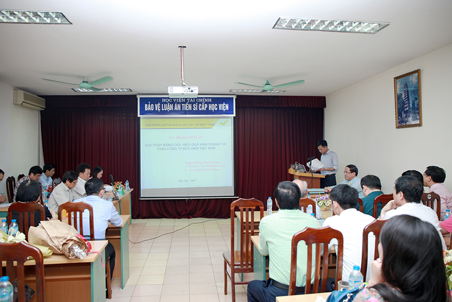 Thông qua Luận án Tiến sĩ “Nâng cao hiệu quả kinh doanh tại Tổng công ty Bưu điện Việt Nam”