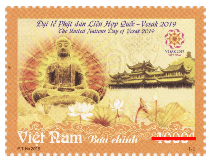 Giới thiệu bộ Tem “Chào mừng Đại lễ Phật đản Liên Hợp quốc - Vesak 2019”