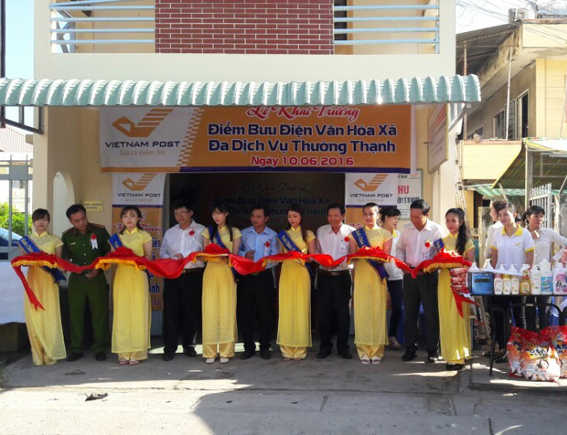 Bưu điện TP Cần Thơ khai trương điểm BĐ-VHX kinh doanh đa dịch vụ