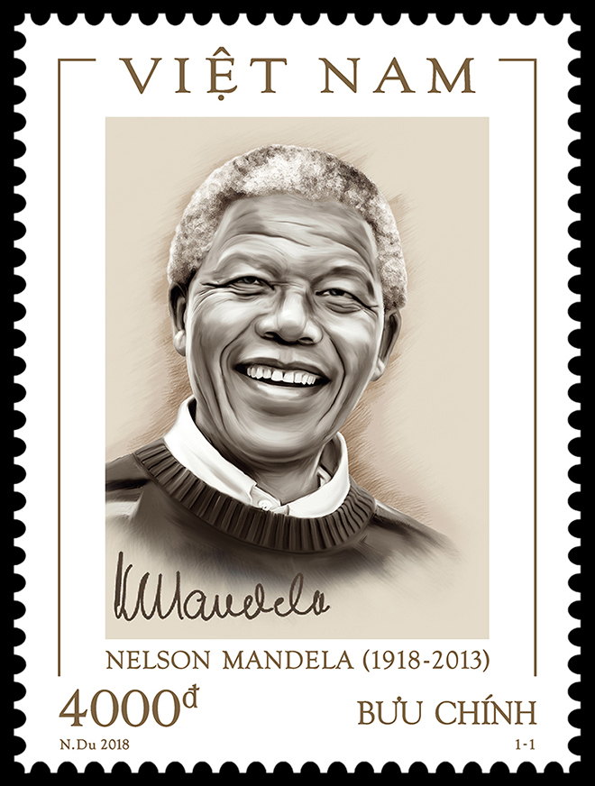 Giới thiệu bộ tem “Nelson Mandela (1918-2013)”