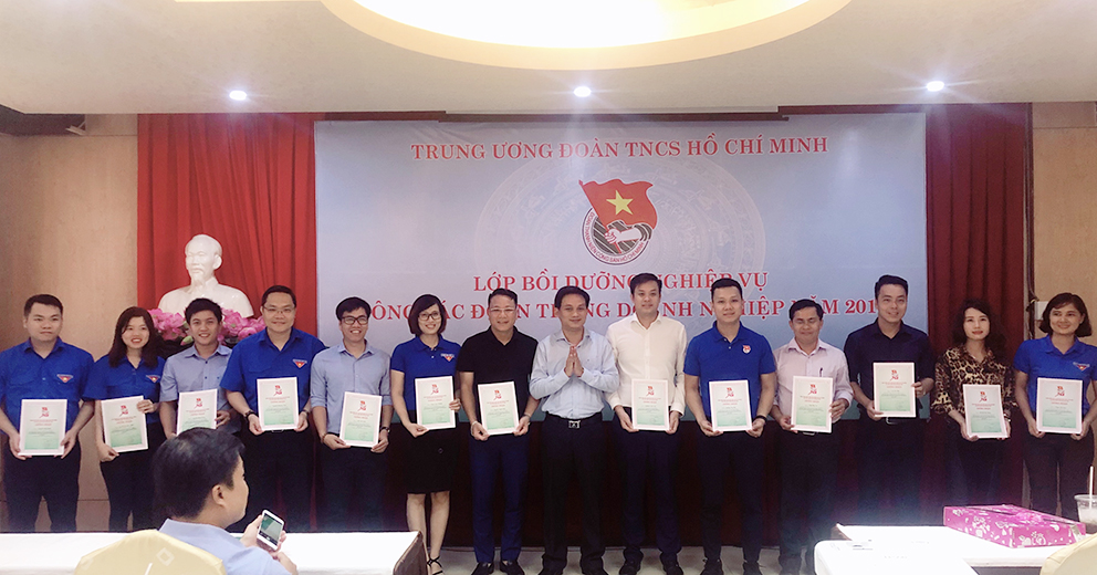 Chương trình bồi dưỡng công tác Đoàn trong doanh nghiệp, tập đoàn kinh tế năm 2018