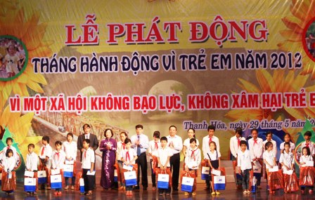 Chung tay góp sức  “Vì một xã hội không bạo lực, không xâm hại trẻ em”