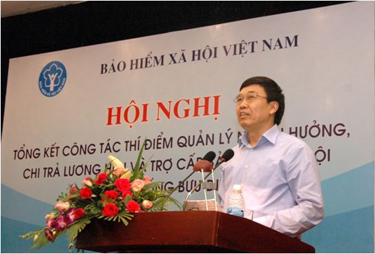 Hội nghị tổng kết thực hiện thí điểm quản lý, chi trả lương hưu trợ cấp bảo hiểm xã hội hàng tháng qua hệ thống Bưu Điện