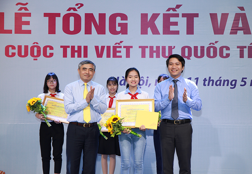 Trao giải cuộc thi Viết thư quốc tế UPU lần thứ 47