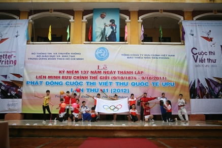 Đã kết thúc thời điểm nhận bài thi viết thư UPU lần thứ 41
