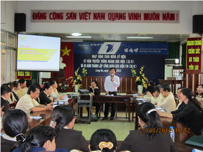 Công đoàn Bưu Điện Long An   tổ chức các hoạt động giao lưu văn hóa, thể thao 