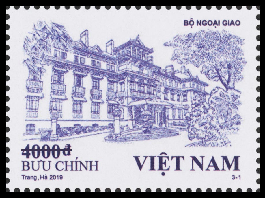 Giới thiệu bộ Tem phổ thông “Kiến trúc phong cảnh Việt Nam (bộ 3)”