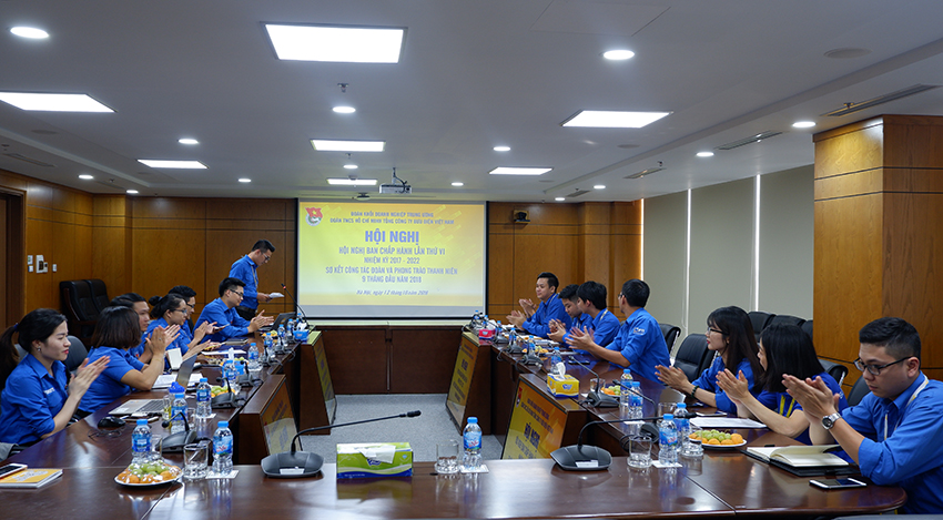Hội nghị Ban Chấp hành Đoàn TNCS Hồ Chí Minh Tổng công ty lần thứ VI, nhiệm kỳ 2017 – 2022