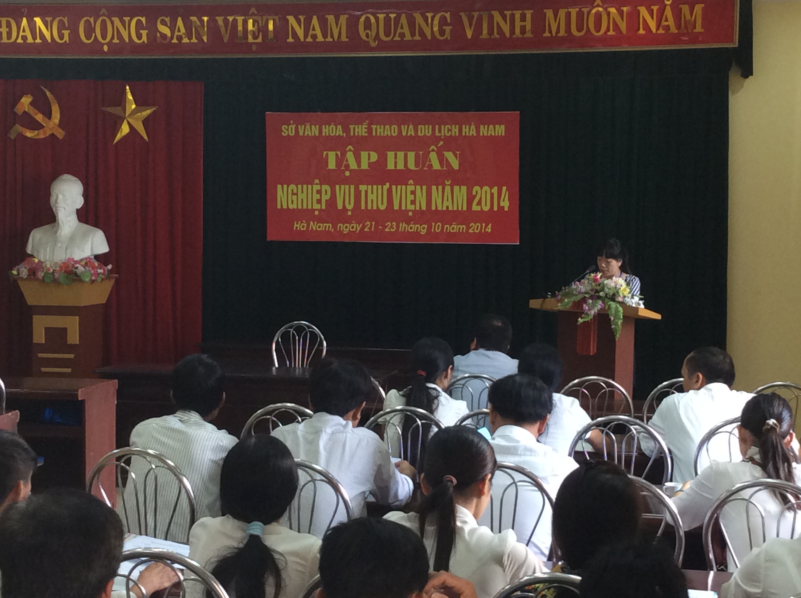 Hà Nam đào tạo nghiệp vụ thư viện cho nhân viên Bưu điện – Văn hóa xã