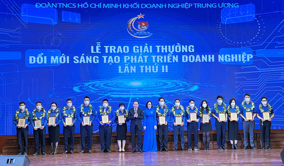“Hệ thống đào tạo trực tuyến E-learning” của Bưu điện Việt Nam được vinh danh tại Lễ trao giải thưởng đổi mới sáng tạo doanh nghiệp lần thứ II