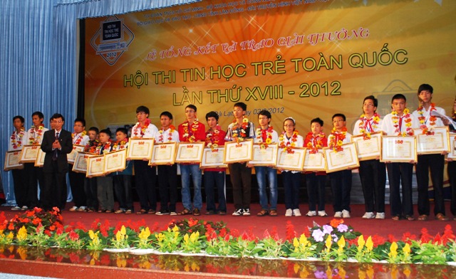 Kết thúc Hội thi Tin học Trẻ toàn quốc lần thứ 18