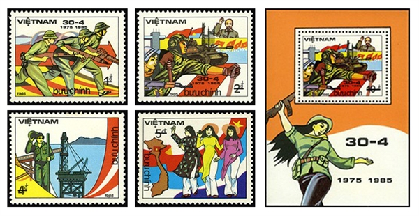 Giới thiệu bộ tem “50 năm bảo vệ Thành cổ Quảng Trị (1972-2022)”