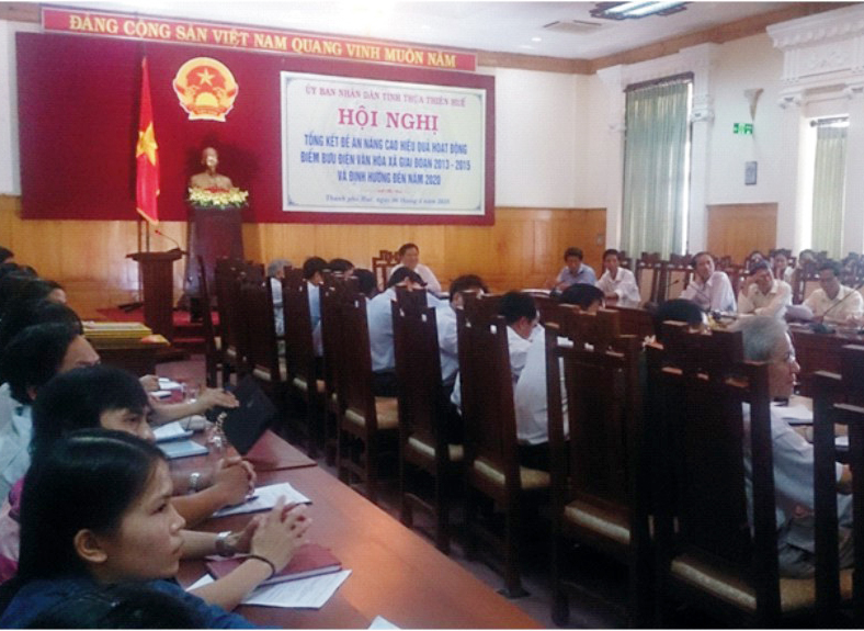 Thừa Thiên Huế tổng kết Đề án nâng cao hiệu quả hoạt động điểm Bưu điện - Văn hóa xã 